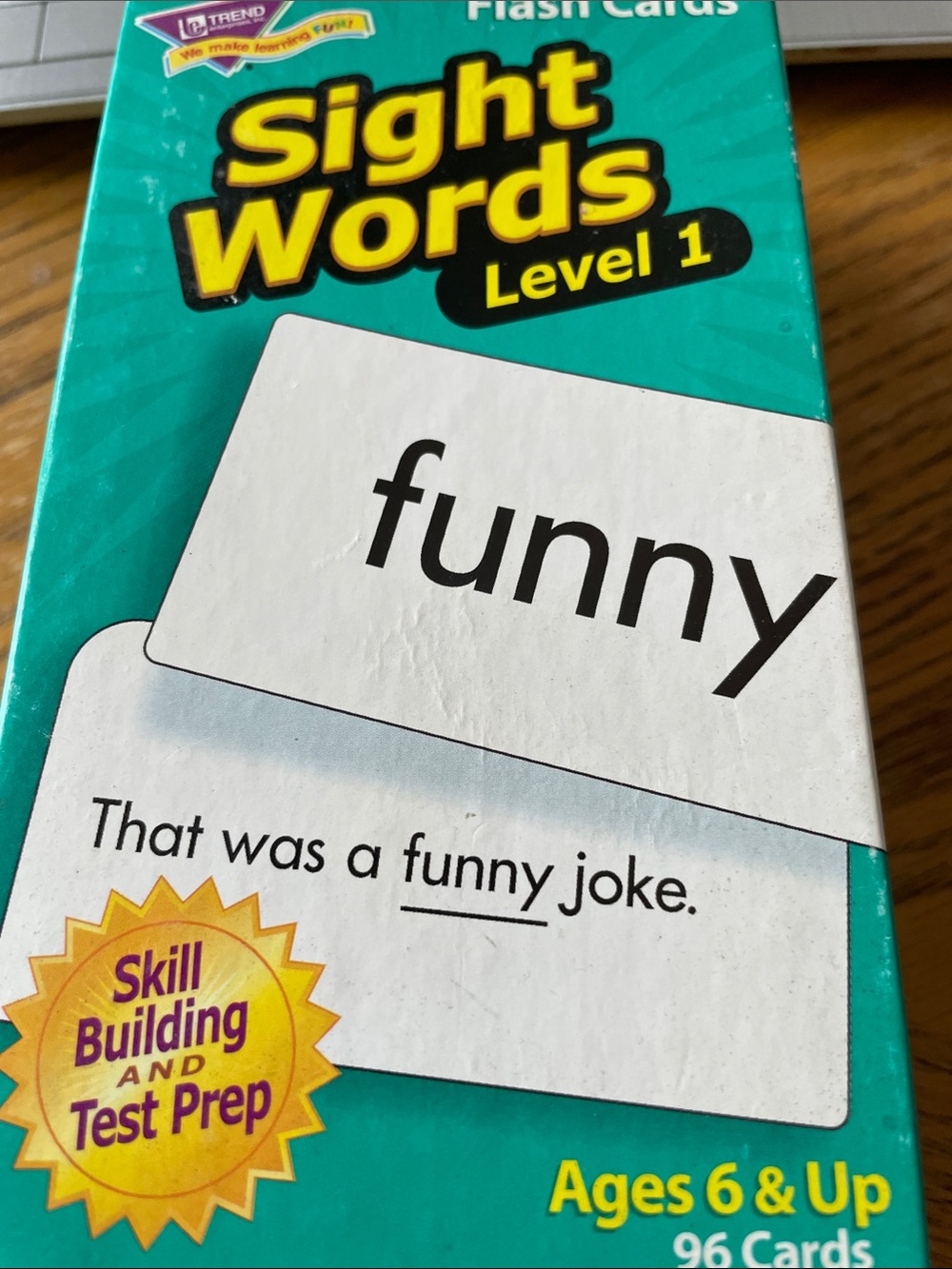 Sight Words Level 1 Flash Cards